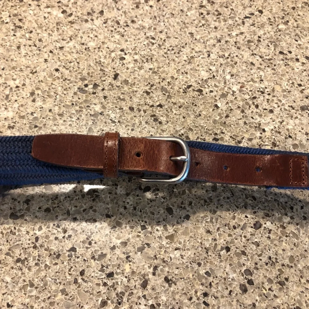 Crewcuts navy blue belt